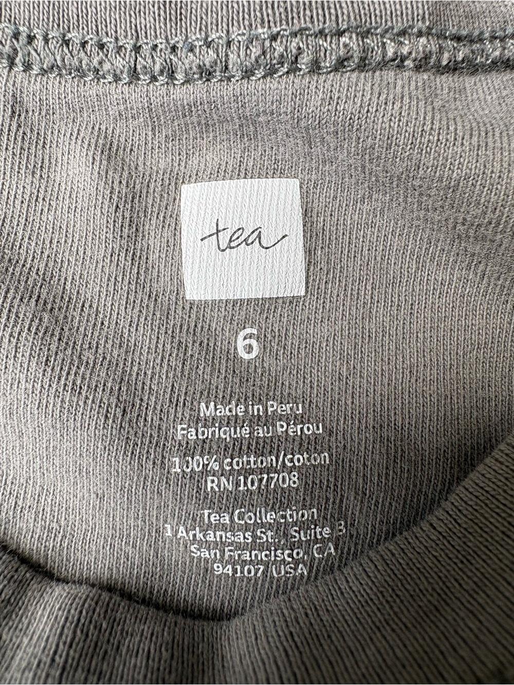 Tea Collection Size 6 - Picture 4 of 4